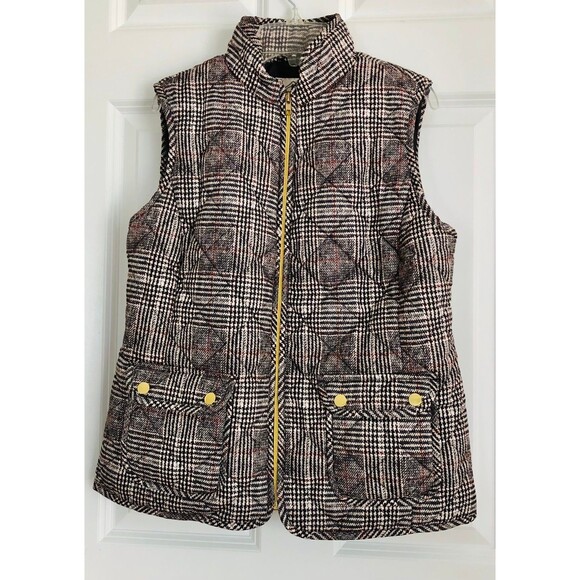 ST. JOHN'S BAY Quality Apparel Women's Vest Paid Size Small 4 pockets Quilter - Picture 2 of 7